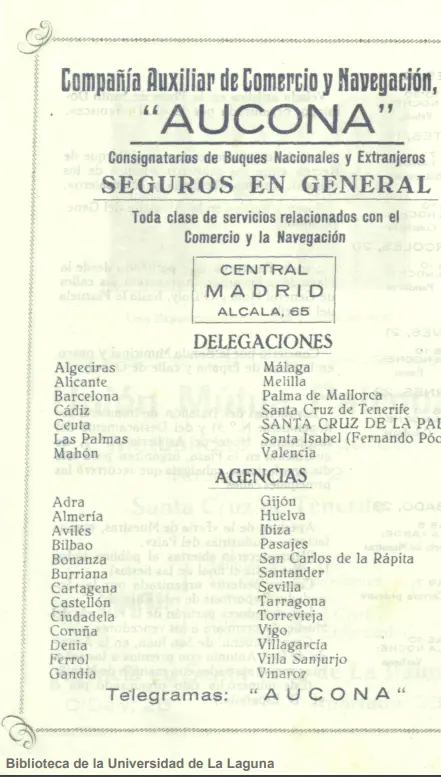 Programa Bajada de La Virgen, 1945.